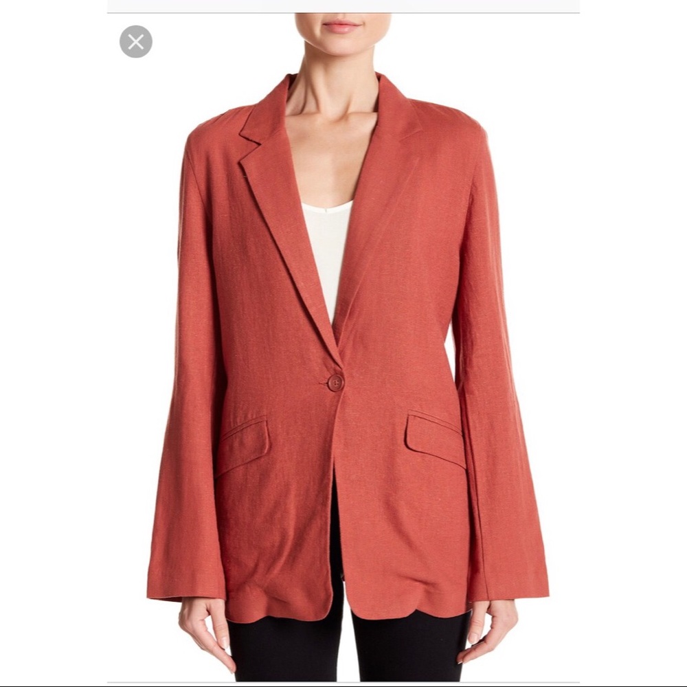 Abound Linen Blend Blazer
